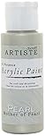Artiste Acrylic Paint Medium 59ml 2Oz Mother Of Pearl, Quick-Drying Professional Art, Craft And Hobby Artists Paint, Vibrant Colour, Water-Based Paints Cover All Surfaces With Ease, Ideal For Travel Artists