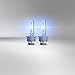 OSRAM XENARC® COOL BLUE® INTENSE D4S, +150% more brightness, up to 6,200K, xenon headlight lamp, LED look, Hanging folding box (2 lamps)