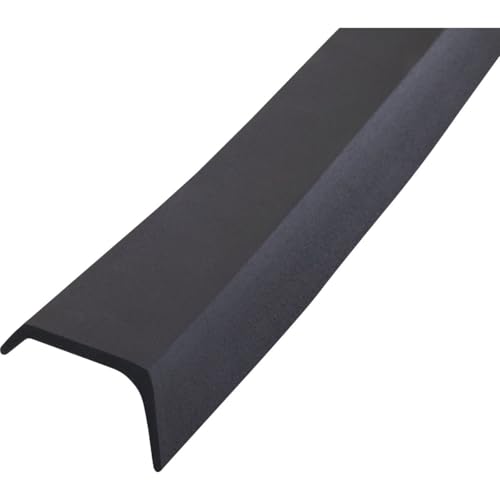 M-D Building Products 03723 9 ft. Black Rubber Garage Door Bottom Seal