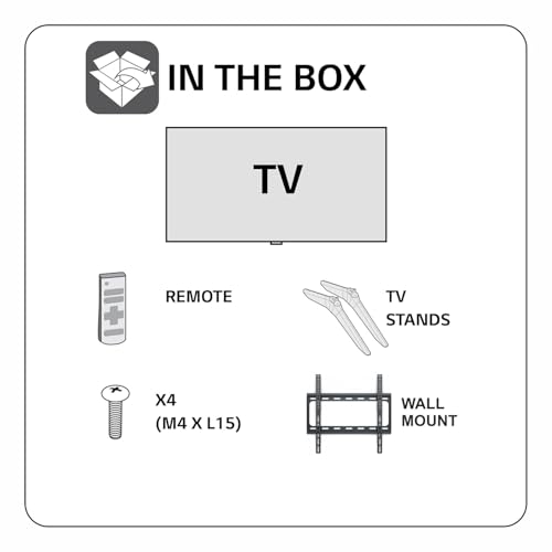 Image of Foxsky 60.96 cm (24 inches) HD Ready LED TV 24FSN (Black)