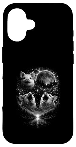 Funny 3 �n�E�����O�u�^ �~�X�e�B�b�N ���� ���H �F���̐X �X�}�z�P�[�X iPhone 16 �p