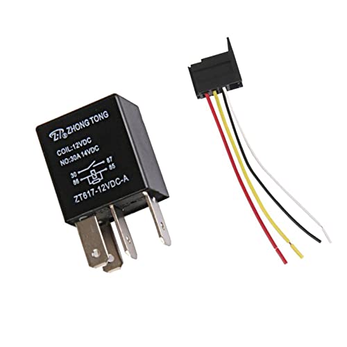 Relais SPST 12V 30 AMP pour voiture évite la surchauffe de vos interrupteurs auto