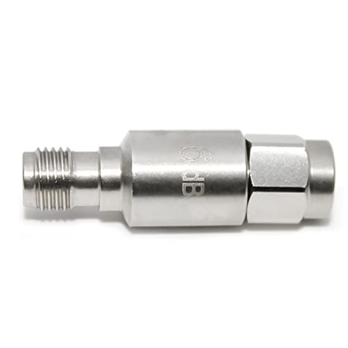 TOJOIN 2PCS SMA Male to SMA Female Attenuator 8GHZ 2W 50ohm SMA Attenuator RF Coaxial Attenuator (2W 8G 6dB-2pcs) - Image 2