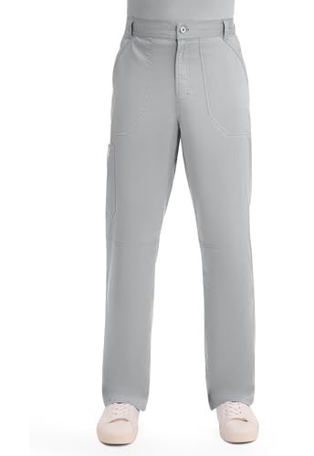 Cherokee Pantalon de travail pour homme poches cargo, extensible gris XL
