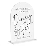 Dancing Feet Sign, Wedding Flip Flops Sign, Wedding Engagement Bridal Shower...