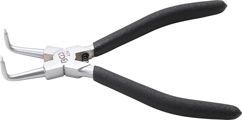 Alicate de puntas circlip angular de 180 mm para taller mecánico 2