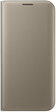 Samsung Flip Wallet - Funda para Samsung Galaxy S7 Edge, color Dorado Samsung Flip Wallet - Funda para Samsung Galaxy S7 Edge, color Dorado