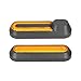 KAIXINXIN Electric Scooter Side Cover Reflective Strips Replacements Electric Scooter Rear Side Wheel Cover Reflectors with Screws