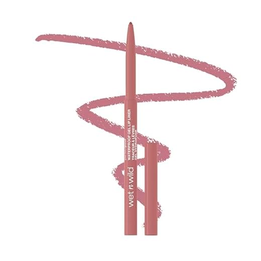 wet n wild Perfect Pout Matte Retractable Gel Lip Liner Pencil, Rich Creamy Long Lasting Color, Well-Defined and Flawless Application, Vegan & Cruelty-Free - Bare To Comment