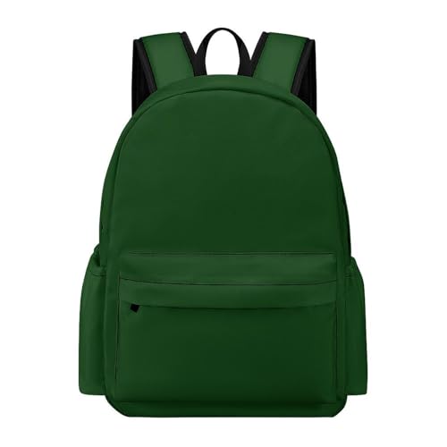 Sac à dos léger portable pour trajets urbains quotidiens vert foncé