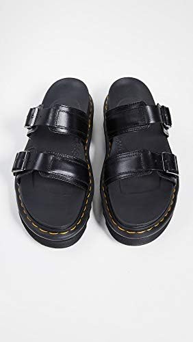Dr. Martens Unisex-Adult Myles Sandal, Black Brando, Womens 11/Mens 10 | Image 3