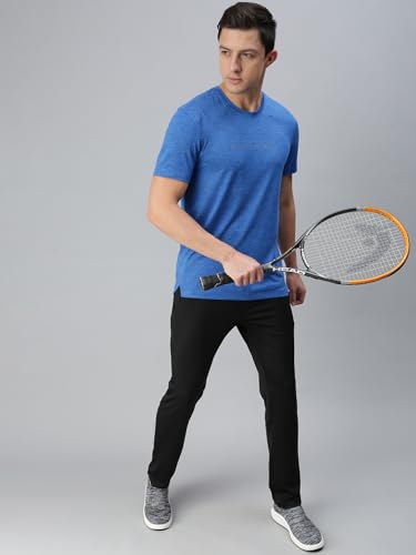Image of Macroman M-Series Men's Lightweight Active T-Shirt in Soft Polyester with UV Protection, Sweat-Wicking Technology, and Reflective Details