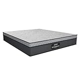 Colchão Gazin Maximus Molas Ensacadas Cinza/Branco - Suporta até 120Kg por Pessoa (Queen)