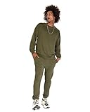 YAMODA Jogginganzug Herren mit Drop Shoulders – zweiteilig in 13 Farben - Trainingsanzug Herren mit Oversized Sweatshirt und enger Jogginghose Herren – Freizeitanzug Herren aus Baumwolle und Polyester