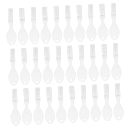 FOMIYES 30pcs Mini Toothbrush for Correctional Facilities Compact Easy to Use Tooth Prevent Self Harming with Handle Design Portable Toothbrushes for Inmates and Patients