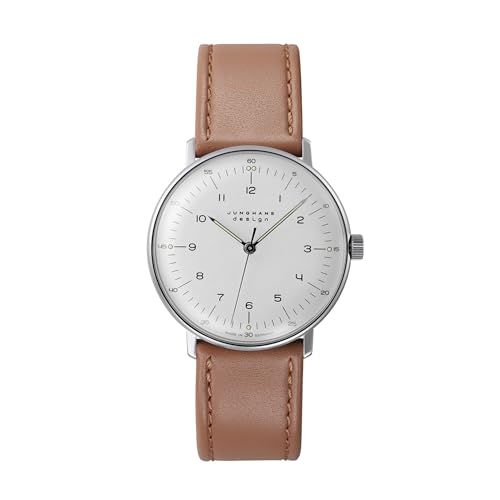 JUNGHANS max Bill Armbanduhr Handaufzug mit Saphirglas 27/3701.02