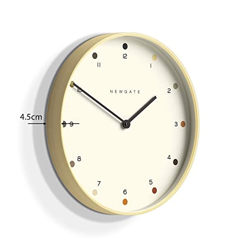NEWGATE® Mr Clarke wall clock, Pale Plywood With Dot Dial - Image 3