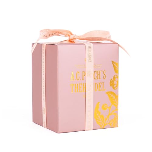 A.C. Perch’s – Raspberry Oolong – Geschenkbox – 90 g loser Tee – Oolong mit roten Beeren – Natürliche Aromen – Elegante Geschenk‑ oder Aufbewahrungsdose