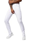 Jeans Homme Pantalons en Denim Skinny Jean Pantalon avec Poches Stretch Coupe. Fabrication exquise, design de mode, super élastique et confortable, style décontracté, montrer votre charme et votre vitalité uniques, donner un sentiment mode et glamour.