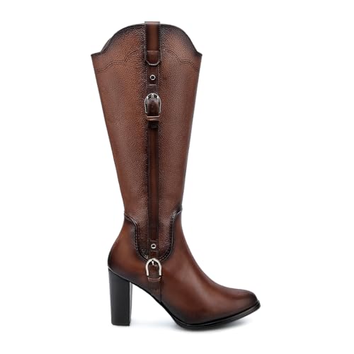 FRANCO CUADRA Boot for Women in Genuine Leather 6G5TVTV Honey