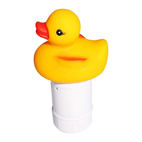 Daveyspa Pool Chemical Dispenser Duck Design Ajustable as a Spa Chlorinator Large Capacity