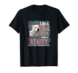 La vie de chien Staffy Staffordshire Bull Terrier est un cadeau amusant T-Shirt