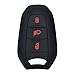 XUKEY Funda de Silicona para Llave de Coche para Peugeot 208 308 508 para Citroen C4 DS3 DS5 DS6 Shell Chaqueta Protector 3 Botones