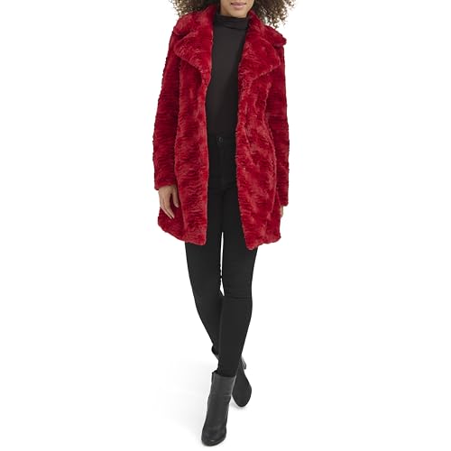 ジャケット・アウター Fake Mink Long Cota Long Faux Mink Coat | Jackets & Blazers | Karl Lagerfeld Paris
