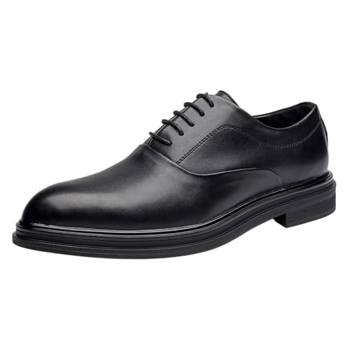 Men's Traditional Oxfords Men's Leather Lightweight Formal Shoes for Business & Special Occasions