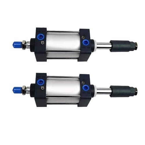 Cylindre pneumatique SCJ50 résistant pour réglage de course précis 50mm
