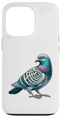 iPhone 13 Pro X-ray Pigeon Body Anatomy Radiography Skeleton Case
