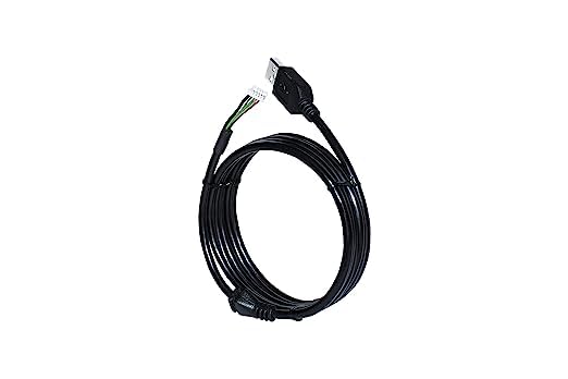 Mantra(MFS100) Fingerprint Scaner USB Replacement Cable (BLACK) (B0C9TRM1P2) Amazon Price History, Amazon Price Tracker