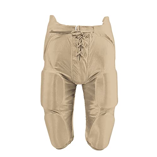 Martin Youth Football Pants, 4X, Vegas Gold