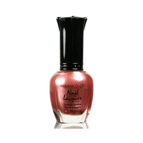 1 Kleancolor Nail Polish Lacquer #84 Pearl Fuschia Manicure + Free ZipBag Gift