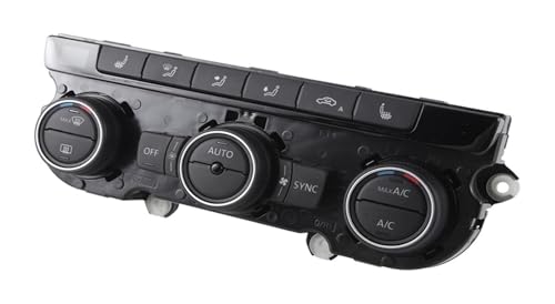 Commutateur de climatisation noir 35D907044E haut de gamme pour Tiguan et Passat CC