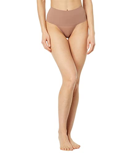 Image of SPANX SPANXsupersmooth Undie-tectable Thong - Comfortable Core Control - Invisible Shapewear - Women No Show Thong Underwear