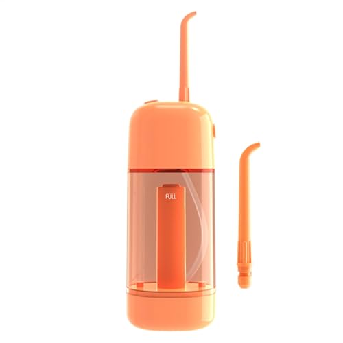 Irrigador bucal eléctrico impermeable para la limpieza de dientes y encías, capacidad de 90 ml, 5.5 x 2.1 x 1.77 pulgadas