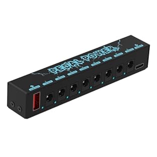 [STURDY METAL BUILD] Made with a solid metal casing, this supply is designed to endure the rigors of frequent use while maintaining reliable performance. [PORTABLE SIZE FOR MUSICIANS] Compact dimensions of 7cm x 2cm x 2.1cm make it easy to carry alon...