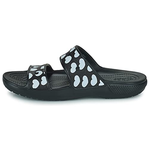 Image of Crocs Classic Heart Print Sandal