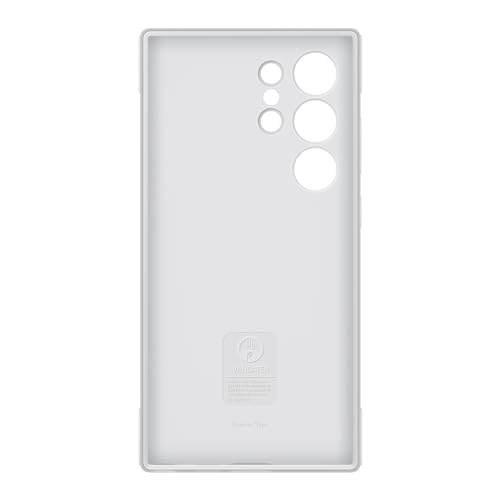 Image of SAMSUNG Galaxy S24 Ultra Shield Phone Case, Protective Cover with Rugged, Durable Design, Bump and Scratch Protection, US Version, GP-FPS928SACJW, Light Gray