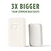 Duke Cannon Supply Co. Big Brick of Soap - Superior Grade, Large Men's Bar Soap, Limited Edition WWII Inspired Scents, Body Soap, Menthol, 10 oz