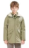 SOLOCOTE SLN2256-Khaki Green-11-12Y