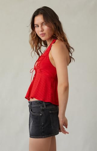 PacSun Women's Piper Black Contrast Stitch Low Rise Denim Micro Mini Skirt2