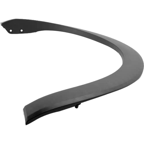 Garage-Pro Rear Passenger Side Fender Trim For 2011-2022 Dodge Durango - Textured Black Plastic OE Replacement
