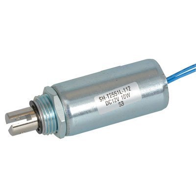 Jameco Reliapro SH-T2551L Solenoid, 12V, Pull Type Solenoid 10W
