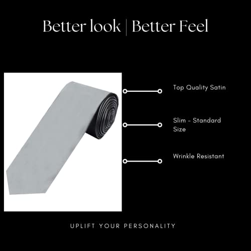 Image of TIE STUDIO Mens Formal Neckties| Standard Size | Premium fabric | Superior finishing| Packaging - Folder | Set of 1