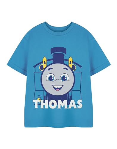 T-Shirt Bleu Thomas et ses Amis pour Garçon en Coton Confortable