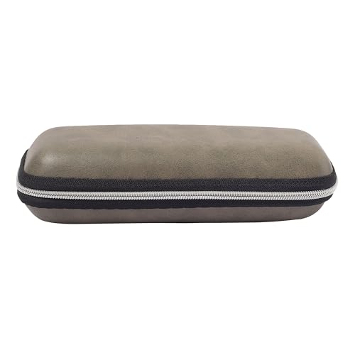 Image of VIVID Vision Unisex Adult Eyewear Specs Case Cover | Screw Driver | Free Cloth | Protect Eye Glasses | Leatherite | Spectacles | IC - 309 | 3 IN 1 | Grey