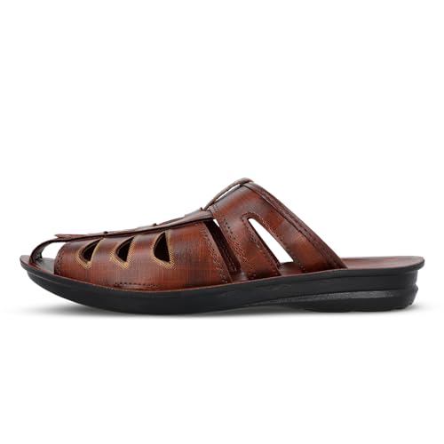 Image of WALKAROO WG5309 Mens Covering Sandals Dailywear and Regular use For Indoor & Outdoor