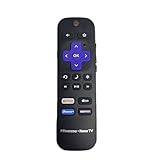 OEM Part - Remote Control for All Hisense Roku TV Smart 32H4D 40H4D 43H4D 43R7050E 50H4D 50R7050E 55R7E 55R7050E 50R7080E 55H4D 65R7E 65R7050E HU40K2211FWR 55R6E 60R6E 65R6E43R6E 50R6E 43H4E
